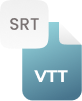 SRT TO VTT